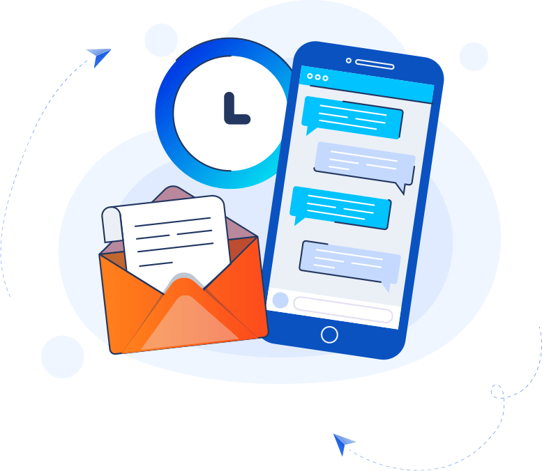 Contact me illustration